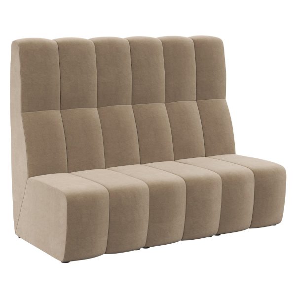 LAGO - 3-seater with high back (art. 6057)